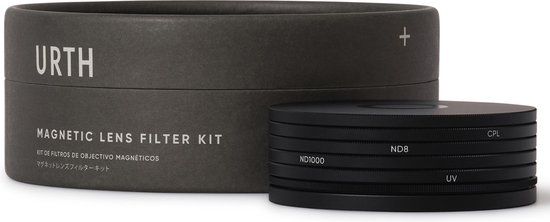 Urth 62mm Magnetic Essential Kit (Plus+) (UV+CPL+ND8+ND1000)
