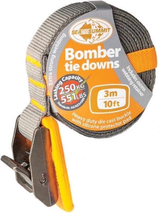 Sea to Summit Bomber spanriem 3,0m, orange