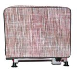 Afdekking MAGIE DI CASA Cotton Cutting Machine Cover, 43 x 56 x 31 cm, Made in Italy (Rhythm Red)