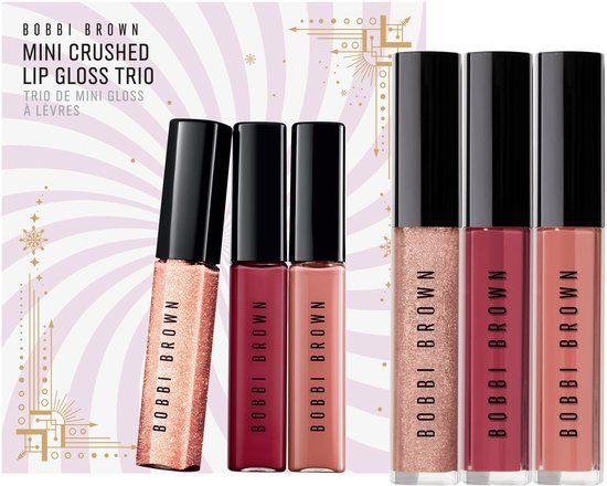 Bobbi Brown Mini Crushed Lip Gloss Trio | 4 ml + 4 ml + 4 ml | Set 3st