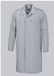 BP HACCP-jas voor dames en heren 1673-500, XS, Lichtgrijs, Polyester