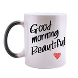 Acen Romantisch Valentijnsdag cadeau - Grappige liefhebbers mok - Good Morning Mooie Col, Keramiek, Wit, 9 x 9 x 9 cm