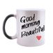Acen Romantisch Valentijnsdag cadeau - Grappige liefhebbers mok - Good Morning Mooie Col, Keramiek, Wit, 9 x 9 x 9 cm
