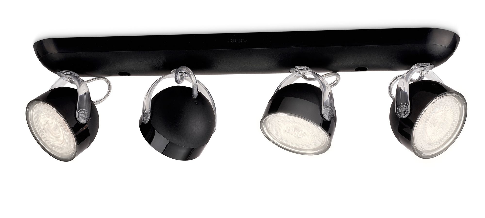 Philips myLiving DYNA LED Spot light - Black - 720 lumen - 2700K