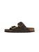BIRKENSTOCK Muiltjes 'Arizona' donkerbruin