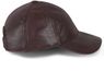 Urban 5884® - 100% echt Lams leer - GEEN PU - Leren Pet - Verstelbaar - Unisex - Baseball Cap - donker bruin - One Size