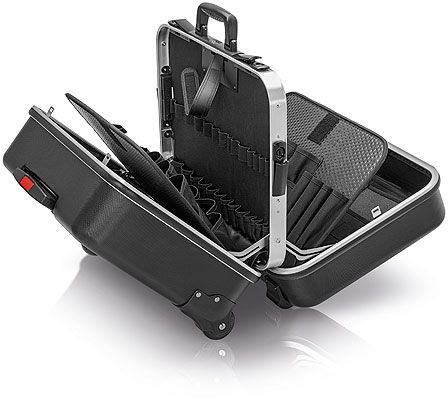Knipex Big Twin Move 00 21 41 LE Gereedschapskoffer - Zwart - ABS