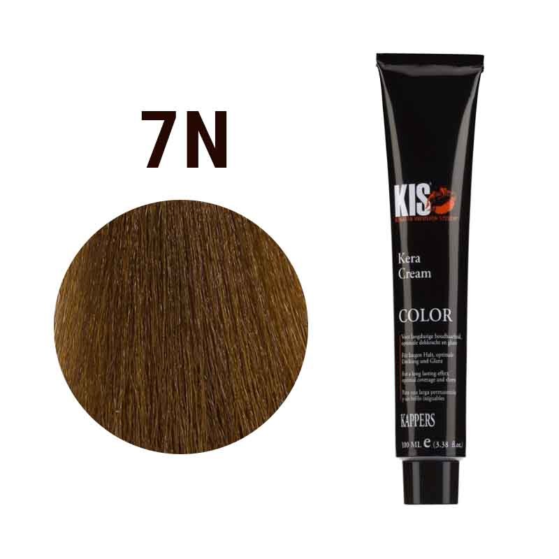 KiS-KiS Haarverf Color KeraCream 7.0/7N Middelblond