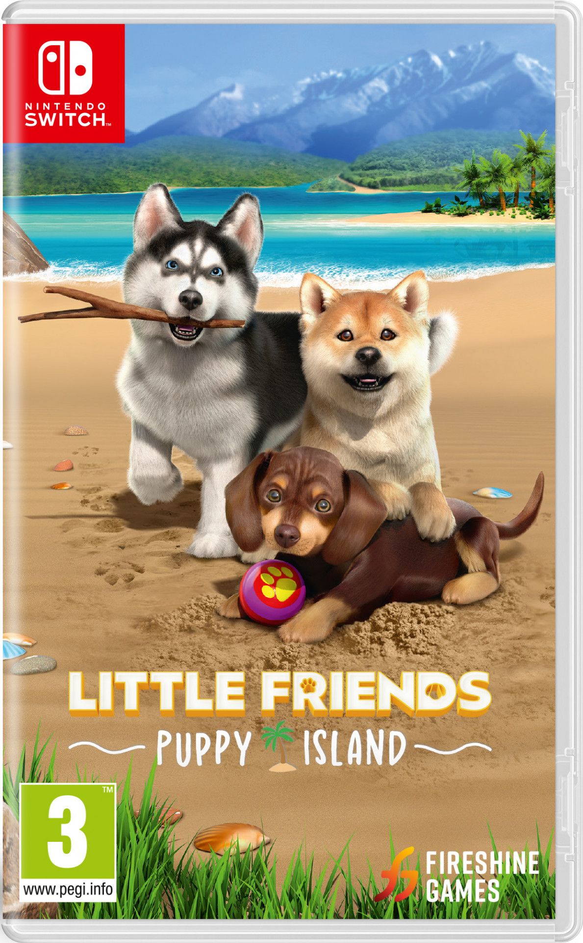 Merkloos Little Friends: Puppy Island - Nintendo Switch - Standard Edition - Simulation - Region Free