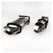 PME CV303 2 stuks markeringsklemmen, gesloten, V-vormig, glad, roestvrij staal, zilverkleurig, 8,5 x 2 x 1,5 cm CV303