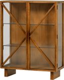 WOOOD Kella Kast 2-Deurs - Mango Hout - Naturel - 132x100x44