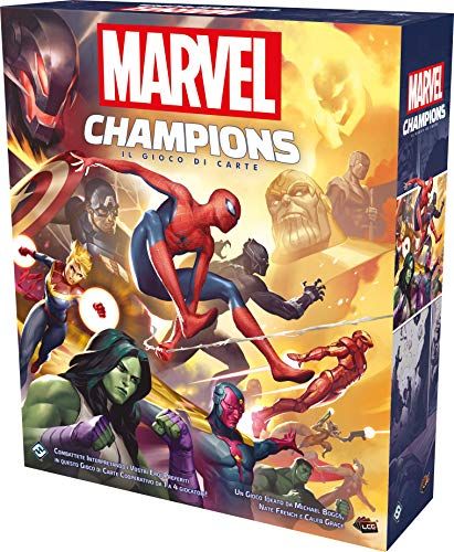 Asmodee - Marvel Champions: Het kaartspel - Italiaans - 9330 - 3558380069904