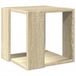 vidaXL Salontafel 32x32x30 cm Sonoma Eiken