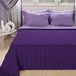 PETTI Artigiani Italiani Zomersprei, zachte bedovertrek, microvezel, 100% Made in Italy, paars/fuchsia, tweepersoonsbed (220 x 260 cm)