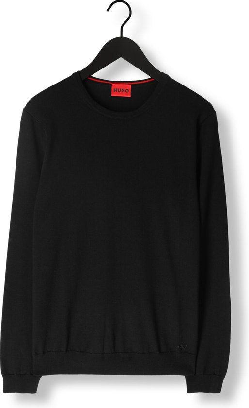 Hugo San Cedric-m1 Men's Sweater - Black - Size L - Wool