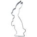 Staedter Staeding Konijn Cookie Cutter, Zilver