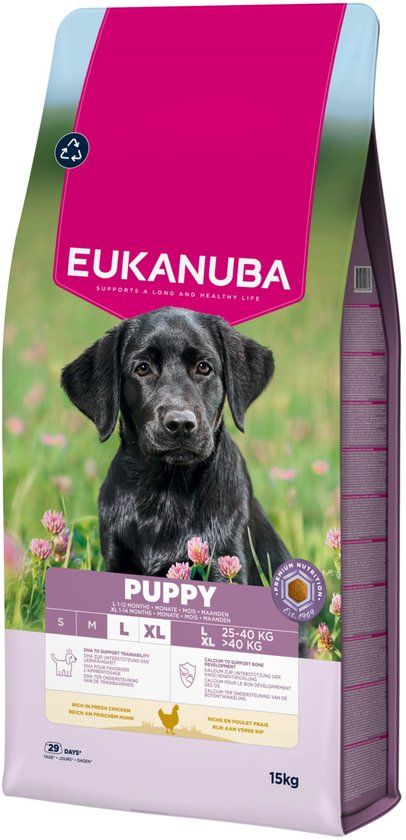 Eukanuba Puppy Large Breed Kip - Hondenbrokken - 15 kg