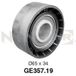SNR Galet enrouleur de courroie de distribution pour AUDI: 100 (Ref: GE357.19)