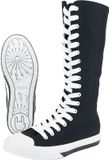 R.E.D. Rock-Engineered Design Zwarte sneakers met hoge schacht - Dames - EU37