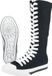 R.E.D. Rock-Engineered Design Zwarte sneakers met hoge schacht - Dames - EU37