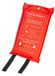 NEO tools 97-674 Branddeken Glasvezel 1,2x1,8m 500°C Rood Inclusief hoes EN-1869:2019