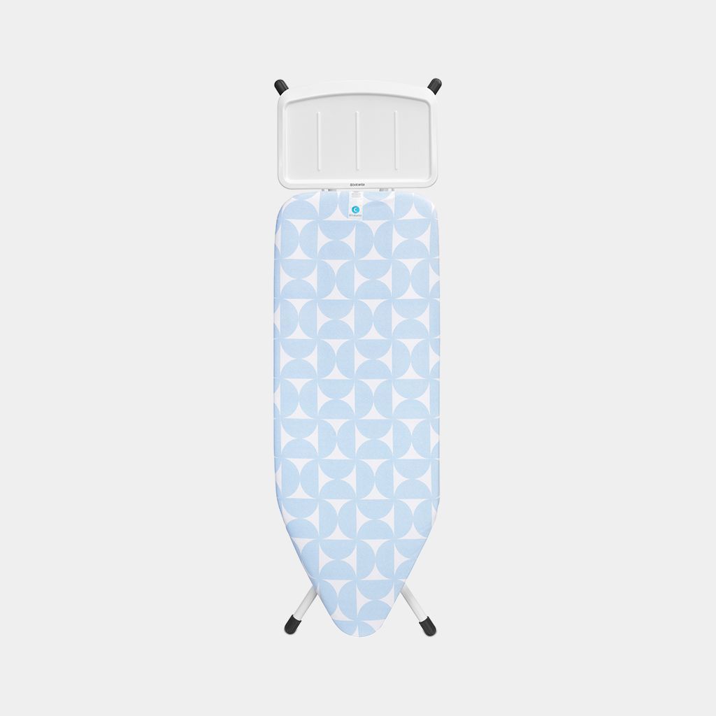 Brabantia Strijkplank B - Fresh Breeze - 124 x 38 cm - Met Stoomunithouder