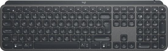 Logitech MX Keys - Wireless Keyboard - US Layout - Graphite