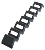Schneider Arbre de transmission ABS ; 56x8,5x5,8 cm (LxlxH) ; noir ; rectangulaire