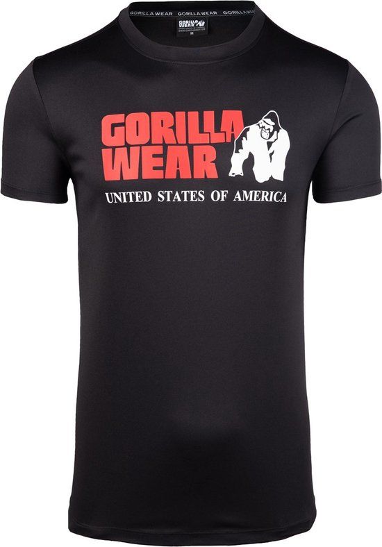 Gorilla Wear Classic Training T-shirt - Black - Men's - Size S