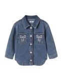 NAME IT NMFDEVI DNM EMB JACKET 1224-SM K - Meisjes - Buitenjassen