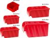 Curver Stack Bin Profi 5 - Bac de rangement - 34cm - Rouge - Plastique