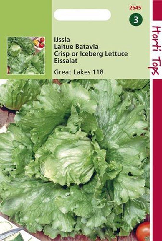 Hortitops Zaden - Kropsla - IJsbersla - Great Lakes 119