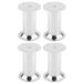 cyclingcolors 4 pieds pour meubles Ø32 mm hauteur 80 mm aluminium chromé brillant