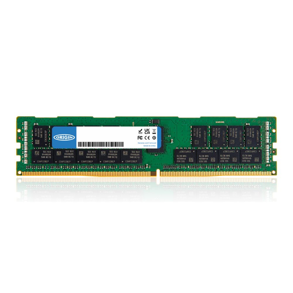 Origin Storage M393A8G40BB4-CWE geheugenmodule 64 GB DDR4 3200 MHz ECC Registered DIMM