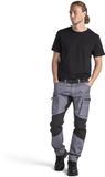 Blåkläder Service Werkbroek met Stretch 1459-1845 - Grijs/Zwart - D96