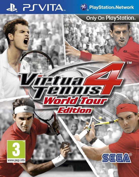 Sega Games Virtua Tennis 4: World Tour Edition - PlayStation Vita