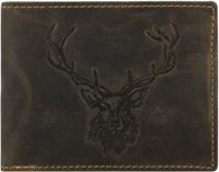 Greenburry - Vintage Animal wallet - royal stag - men - olive