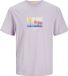 Jack & Jones T-shirt Violet Coton Taille M Hommes