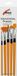 KREUL 723033 - Universele borstels Kunststof Set, 5 stuks