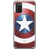 ERT GROUP mobiel telefoonhoesje voor Samsung A02S origineel en officieel erkend Marvel patroon Captain America 025