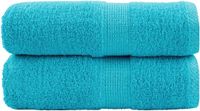 vidaXL - Gastendoekjes - SOLUND - 2 stuks - 600 g/m² - 30x50 cm - turquoise