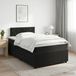 Prolenta Maison Exclusive - Lit boxspring avec matelas noir 120 x 190 cm, velours