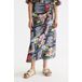 Scotch & Soda Jupe portefeuille mi-longue taille haute Art Dept Collage Multicolor