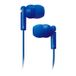 SBS MHINEARB Headset Bedraad In-ear Muziek Blauw