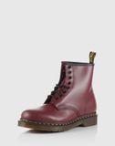 Dr. Martens Dames Laars 1460 Smooth Cherry Red Oxford Rub Off - Rood - Maat 42