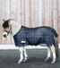 Tapis de cheval Lucky - Bleu nuit/Cœur Lucky - 85
