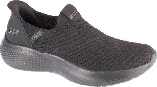 Skechers Slip-Ins Bobs Infinity - Daily 117508-BBK Women's Black Sneakers - Size 39