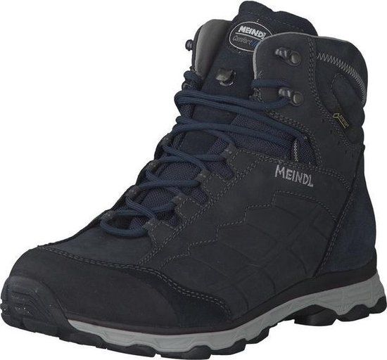 Meindl Wandelschoenen - Maat 44.5 - Heren - donkerblauw - Leer - B: korte/lange bergwandeling