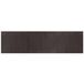 VidaXL Tapis rectangulaire 80x300 cm bambou brun foncé