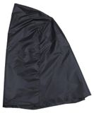 Housse de bois de chauffage pour extérieur et barbecue, noir